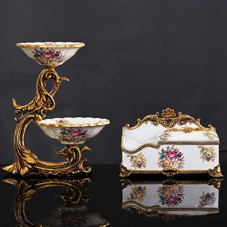 Vase de table décoratif de luxe, accessoires pour salon, vase Royal, style européen, offre spéciale, 2020