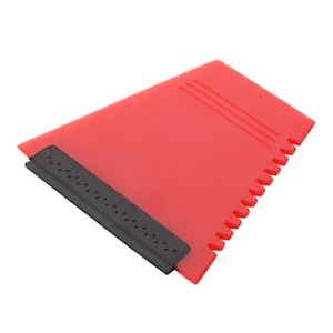 Mini nhựa xe kính chắn gió hình thang Ice scraper với biểu tượng tùy chỉnh - Product Image 4