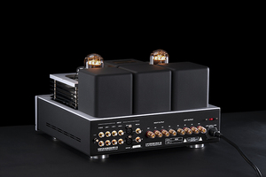 Profesyonel R100 2.0 50W + 50W elektronik tüp maksimum güç ev amplifikatör 300B itme 805 vakumlu tüp - Product Image 3