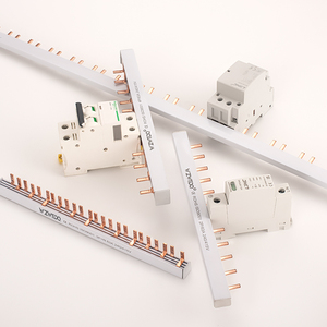 Distribution Boxes Circuit Breakers <strong>Busbar</strong> Systems Plug-in 2P Electrical Connectors Conductive Copper <strong>Busbar</strong> - Product Image 6