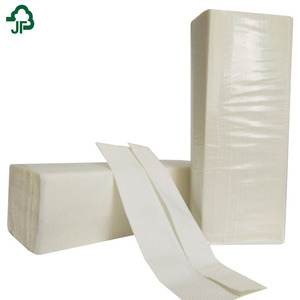 1 Ply Extra Strong Super Absorbent Soft White Paper Hand Towels Wood Pulp <strong>C</strong> <strong>Fold</strong> Biodegradable <strong>Tissue</strong> for Kitchen or Market Use - Product Image 4