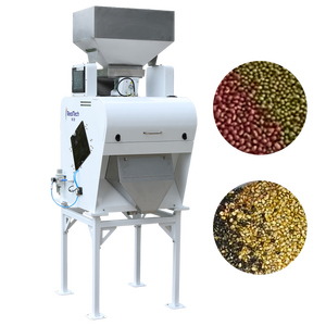 Macchina per lo Screening dei chicchi di caffè con schermo vibrante macchina selezionatrice a colori per smistamento o smistamento di riso e lenticchie di riso - Product Image 2