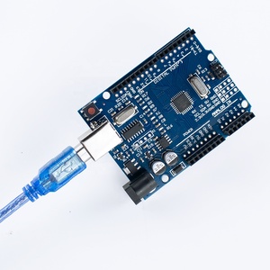 UNO SET R3 Entwicklungsbrett ATmega328P CH340 CH340G mit geradem Pin-Header für Arduino