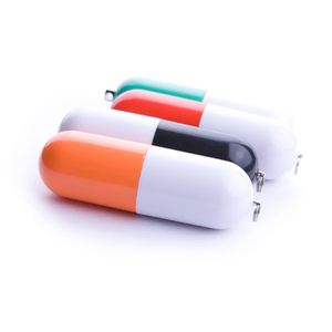定制创意USB 3.0闪存驱动器32gb 256GB存储卡棒塑料药丸形状拇指驱动器新产品