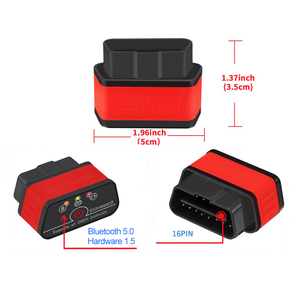 Automotive Bluetooth BLE4.0 OBD2 <strong>Code</strong> Reader KONNWEI KW903 Wireless Car Scanner with 25K80 - Product Image 1
