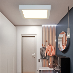 Modern Square LED Ceiling <strong>Light</strong> Apparent Downlight SMD2835 Aluminum Body <strong>Source</strong> for Home Office Commercial Panel <strong>Light</strong> <strong>Source</strong> - Product Image 1