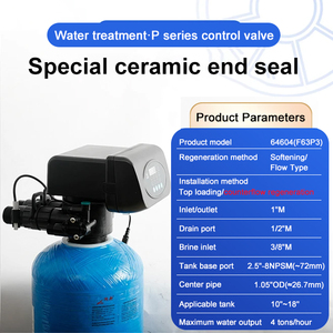 Runxin F63P1 F63P3 Frp serbatoio di controllo automatico addolcitore acqua valvole di controllo manuale filtro per il trattamento delle acque - Product Image 6