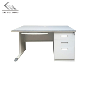 Classrrom Bàn Kim Loại Cơ Sở Thép Bàn Phím Khay MDF Máy Tính Để Bàn Văn Phòng Viết Bàn - Product Image 2