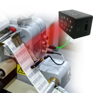 OEM ODM QR PDF417 Escáner de código de matriz de datos Lector de código de línea de montaje industrial IP65 1D 2D Escáner de código de barras de montaje fijo - Product Image 1