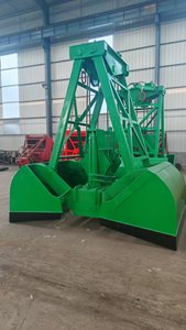 20m&sup3; Electric Remote Control Clamshell <strong>Grab</strong> for Coal Processing Double Rope <strong>Grab</strong> with Gear and Pump Core Components - Product Image 6