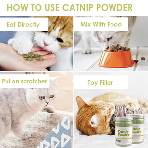 OEM Logo Natural Fine <strong>Catnip</strong> Powder for Cat Soothe Emotions Regulate Intestines Cat Treats <strong>Catnip</strong> for Cats - Product Image 3
