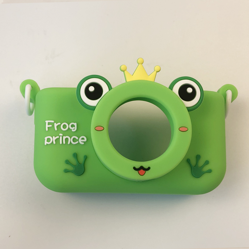 Housse en silicone grenouille (vert)