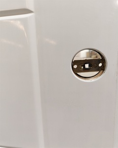 ประตูทางเข้าทำจากเหล็ก6แผงพื้นผิวเรียบสำหรับใช้ภายในและภายนอก - Product Image 3