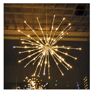 Guirnalda de luces Led para Festival, luz blanca cálida a prueba de agua, bola de nieve brillante - Product Image 1