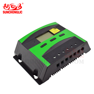 Sunchonglic 50 amp güneş şarj regülatörü 50a 12V 24V GÜNEŞ PANELI regülatörü güneş enerjisi şarj cihazı kontrolörleri - Product Image 4