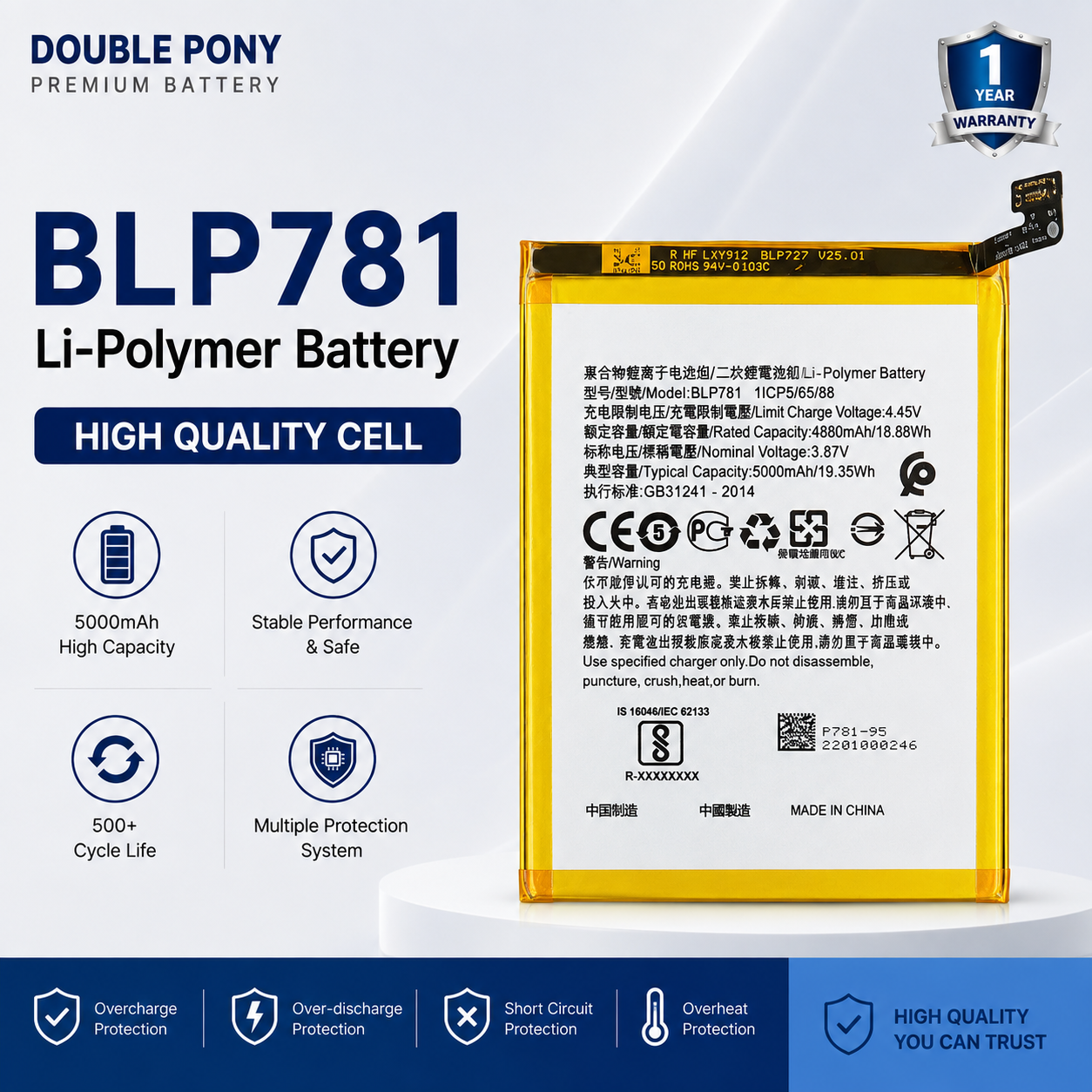 For OPPO - BLP781
