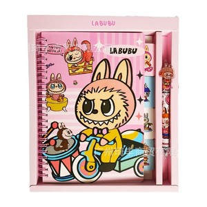 Набор гелевых ручек для ноутбука Yubon Labubu B5 - Product Image 1