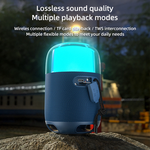 Altoparlante Bluetooth da tavolo Surround di alta qualità con Display a effetto colorato RGB 10 metri di connessione - Product Image 2