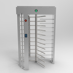 Cancello di controllo accessi cancello RFID lettore di schede di controllo 304 SUS full altezza cancello girevole - Product Image 1