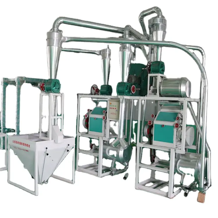 Machine de traitement automatique de la farine, fraisage pour utiliser le broyage du blé et le sucre Bajri, ml