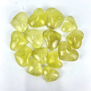 Pierre de guérison artisanale naturelle en gros Matériau mixte cœur en cristal cœur en quartz rose pour cadeau - Product Image 5