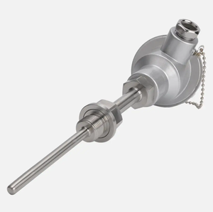 High Precision PT100 PT1000 <strong>Probe</strong> with Thermowell RTD <strong>Temperature</strong> Sensor for HVAC Automation - Product Image 3