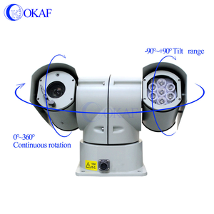 20x optik Zoom araç monte 2 yönlü ses IP 4G PTZ güvenlik PTZ kamera - Product Image 6