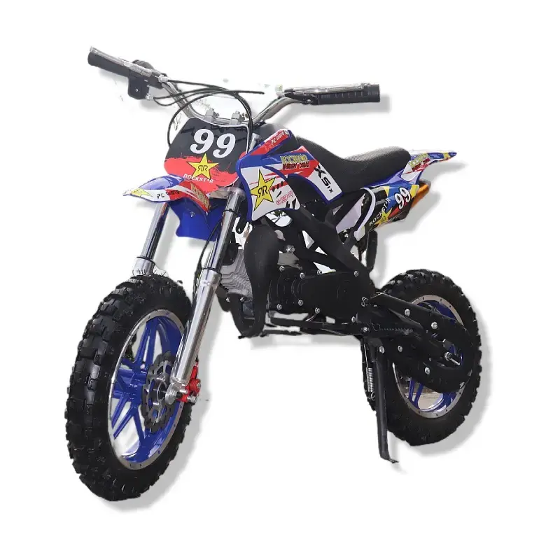 2 שבץ 49CC Dirtbike אופנועים אחרים זול כיס בור אופני שני גלגלים מיני אופני עפר