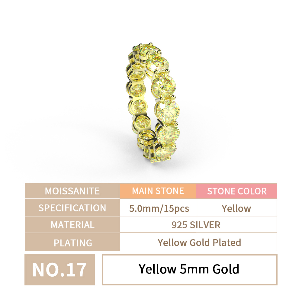 Yellow 5mm Gold