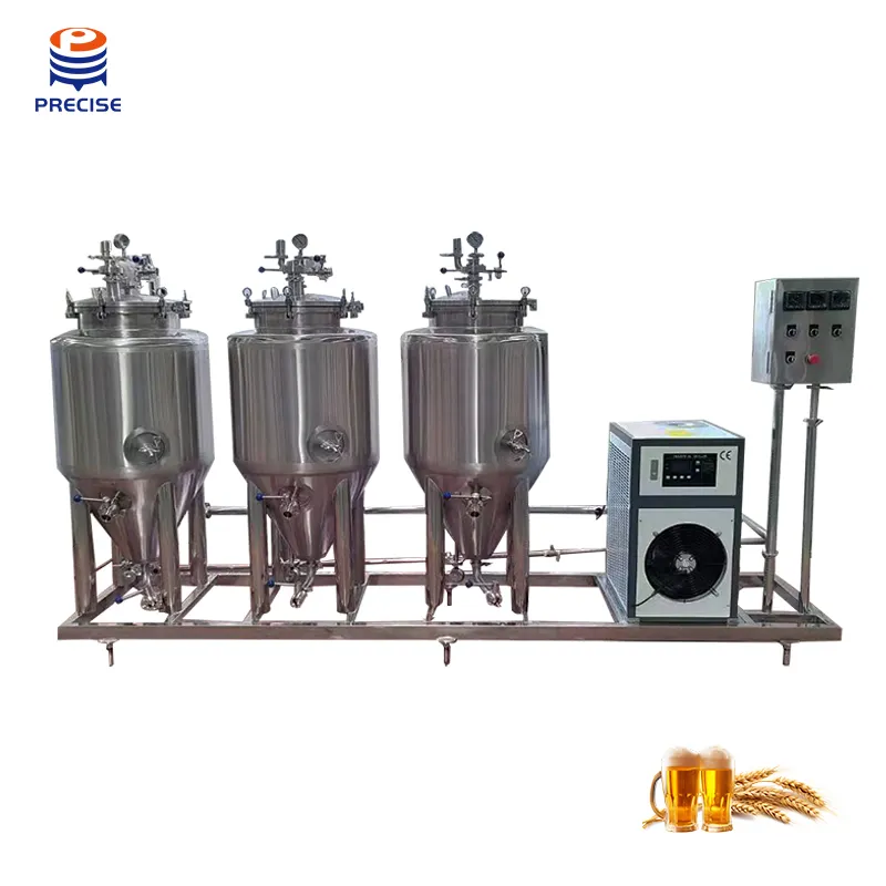 Micro fabbrica di birra domestica Ss304 50l fermentatore 500l per la fabbrica di birra da 100 litri