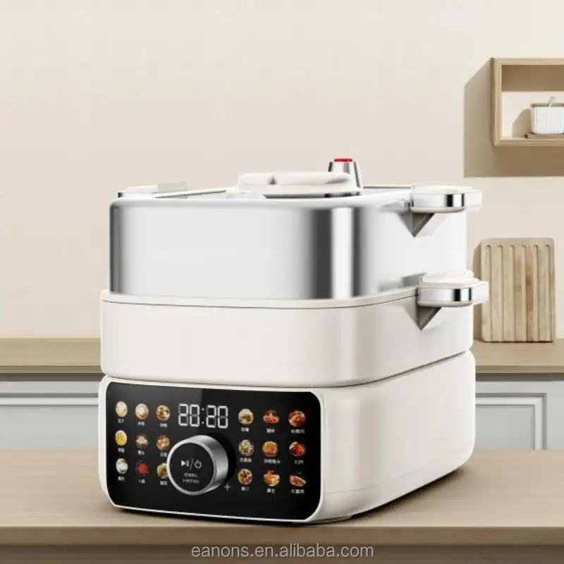 New good Micropressure Multifunction Kitchen Vegetable Food Steam Cooker Hot Pot Electric Steamer