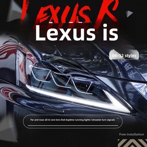 ไฟหน้า LED สำหรับ Lexus IS250/IS300ไฟวิ่งกลางวันลำแสงสีขาว6000K สำหรับการฟื้นฟูโมเดล GS - Product Image 6