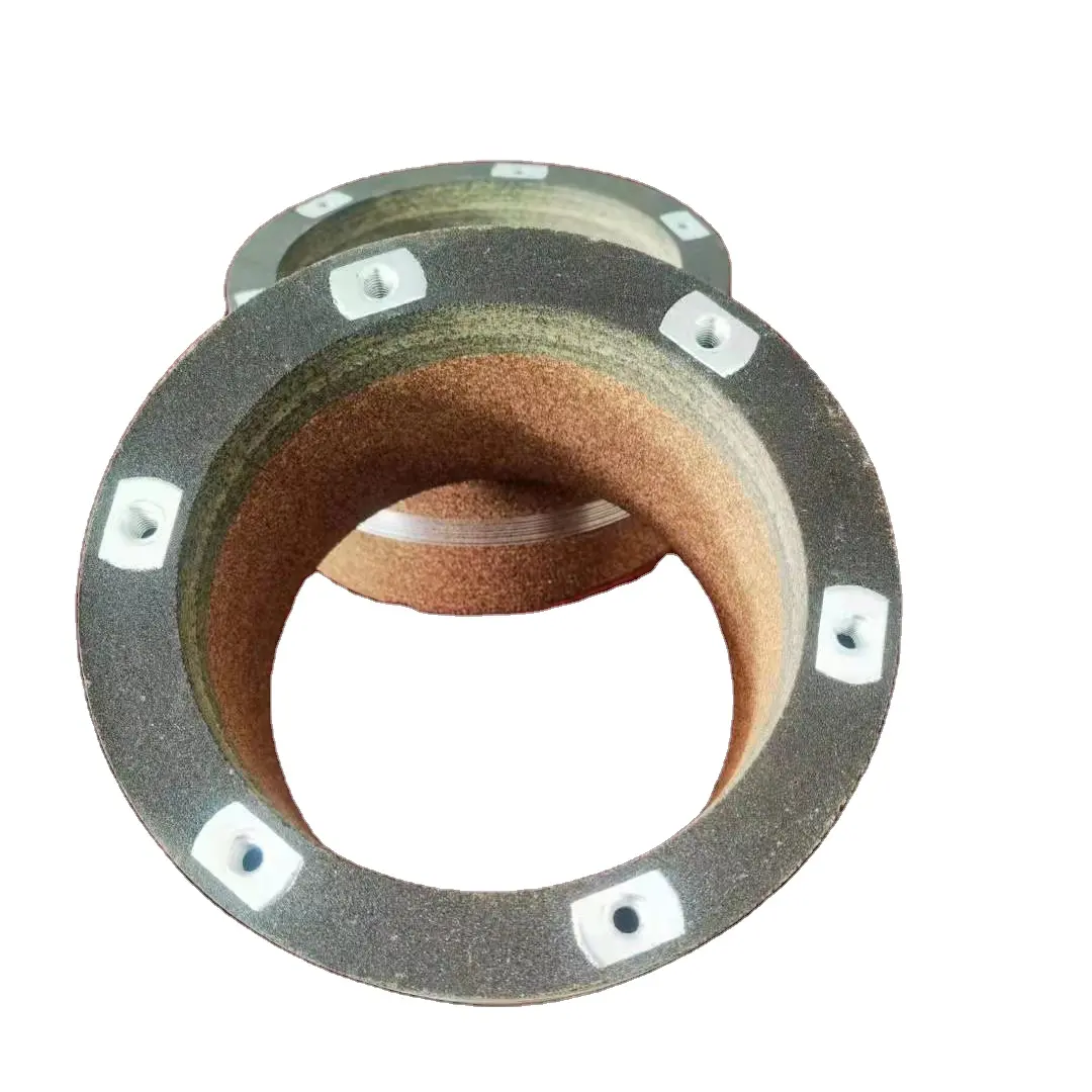 255*125*195mm * Diamante Turbo Segmentado Roda Abrasiva para Afiação de Concreto Mão Copo Diamante Rebolo Abrasivo Disco 3 Anos