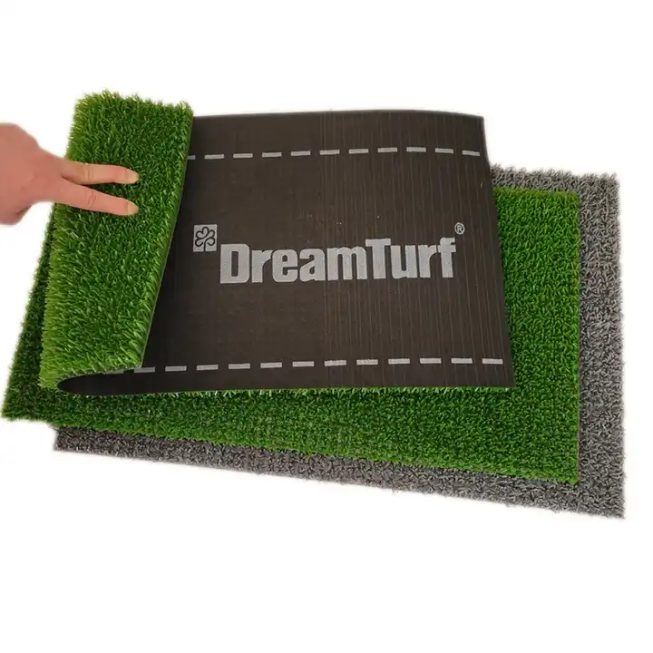 Artificial Grass Door Mat Turf Grass Front Door Mats Outdoor Indoor Realistic Fake Grass Rug for Entrance Dog Home Decor