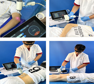 Mesin <span class=keywords><strong>Laser</strong></span> terapi intensitas tinggi kelas 4 untuk fisioterapi hewan panjang gelombang 810nm 980nm 1064nm penggunaan klinik - Product Image 6