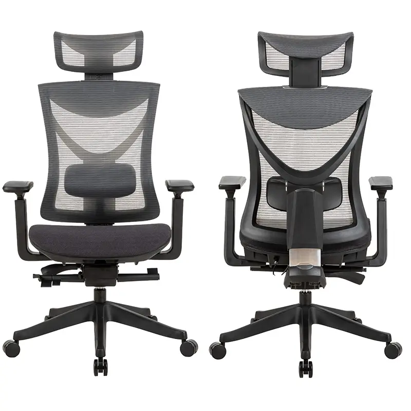 लक्जरी आरामदायक उच्च वापस 3D Armrest कार्यकारी Ergonomic जाल कार्यालय की कुर्सी