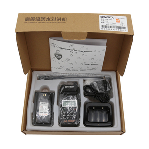 CRWSTA-Walkie talkie profesional de doble banda, sistema de intercomunicación inalámbrico de 8 vatios, resistente al agua, 2 unidades - Product Image 4