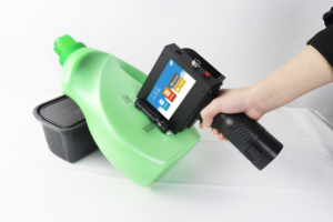 Pistola de impresora de inyección de tinta de mano en varios idiomas con tinta no cifrada de secado rápido para texto Código QR Número de lote Fecha - Product Image 5