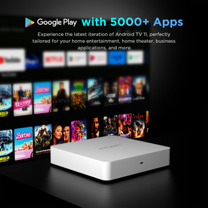Mới phổ biến Trắng Google chứng nhận Amlogic s905y4 Android 11 4k media player Android ATV Box kickpi KP1 - Product Image 5