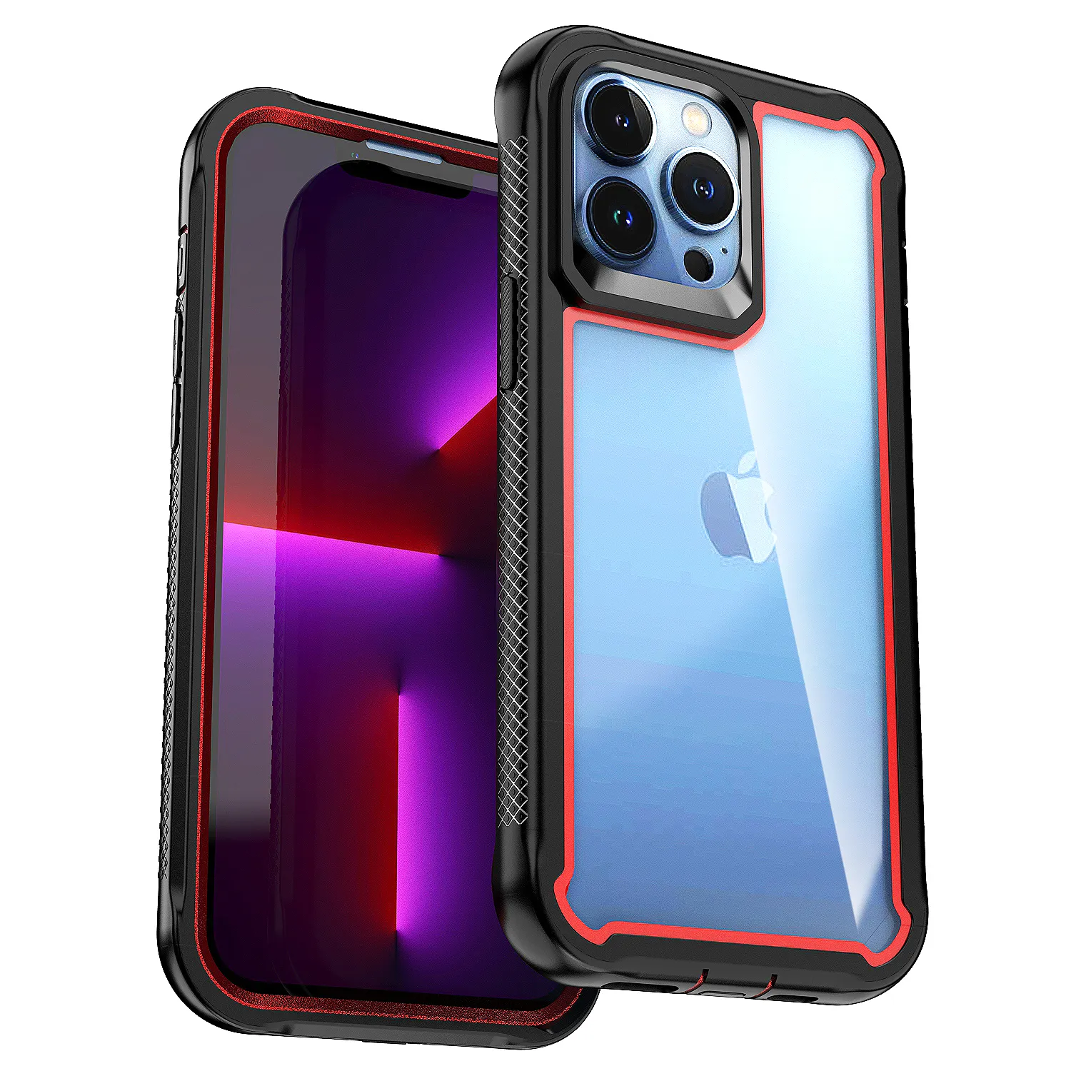 Casing Ponsel untuk IPhone 14 Pro Max 6.7 Inci Bingkai Transparan HD Bumper Pelindung Ponsel Akrilik Tahan Benturan untuk Iphone Penutup Belakang