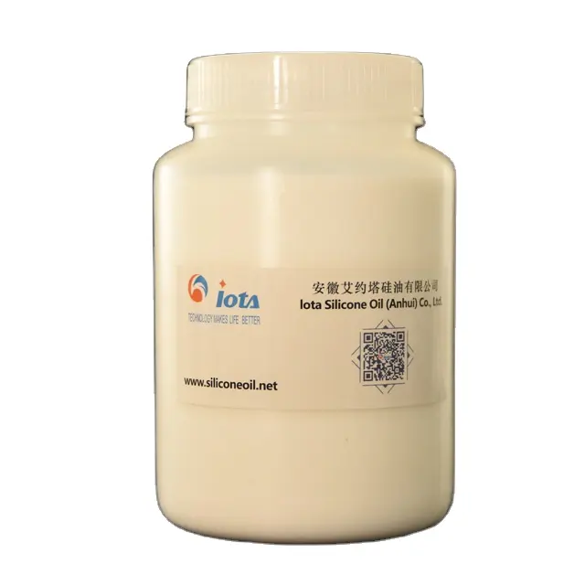 Agente distaccante modello emulsione siliconica 60% IOTA lubrificazione del filo per cucire emulsione di olio di Silicone metilico