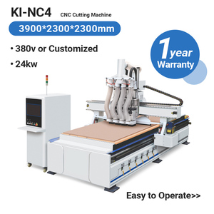 Enrutador de madera CNC, máquina de anidación, corte de carpintería 3d ATC, enrutador CNC para la industria de la madera de China - Product Image 2