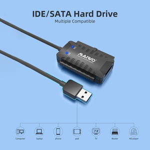 MAIWO 2.5 "/3.5" IDE ve SATA HDD/SSD adaptörü USB SATA kablo USB IDE kolay sürücü hattı - Product Image 4
