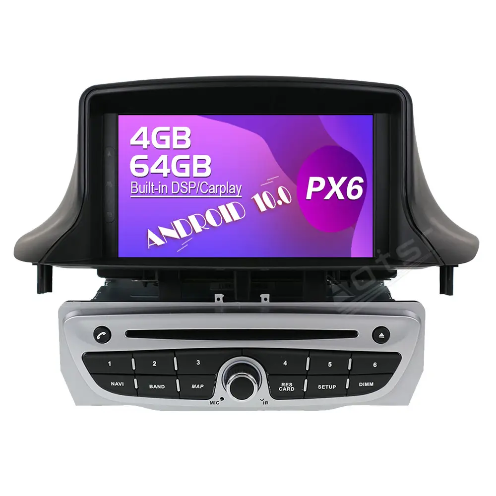 64G Android dokunmatik ekran araba Video radyo stereo oynatıcı multimedya sistemi için Renault Megane 3 Fluence 2009-2015 GPS navigasyon