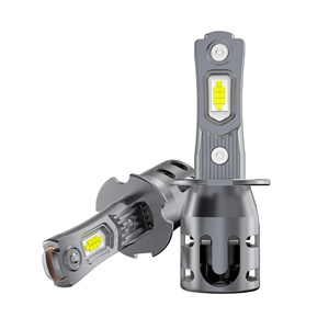 H7 LED far ampulü Mini boyutu 1:1 OEM yedek otomobiller için yüksek güç LED far Fan soğutmalı LED ampul - Product Image 6