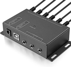 1つのレシーバーと8つのエミッターを備えたリモートコントロールIRリピーターエクステンダーIRエクステンダー赤外線リモートコントロールエクステンダーキット - Product Image 2