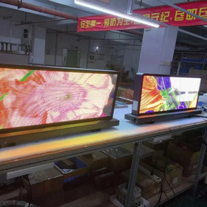 P3P2.5 Taxi top advertising modulo LED Display a schermo messaggio impermeabile per esterni programmabile a scorrimento tetto auto Display a LED - Product Image 6