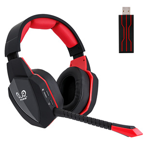 2.4G Wireless <strong>Pc</strong> Gaming <strong>Headset</strong> for Nintendo Switch, PS4\PS5, <strong>PC</strong>, 7.1 Virtual Earphone for Gamer - Product Image 1