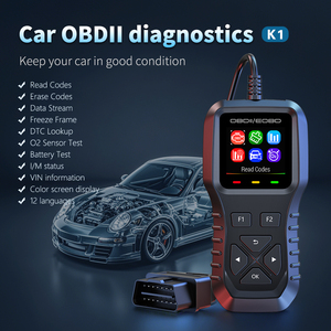 K1 OBD2 Scanner Vollsystem-Diagnose tools Code leser Profession elles Auto werkzeug Fehler code Abfrage Sauerstoffs ensor test Kunden spezifisch - Product Image 2
