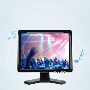 Entrada Vga + HD con pantalla, función de reproductor de DVD, pequeño monitor de ordenador Lcd de escritorio para el hogar, pantalla de coche